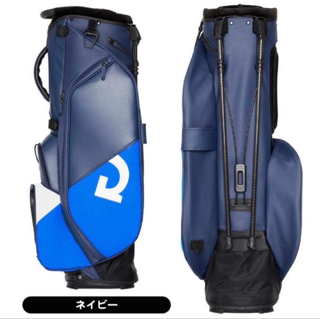 f*0様 Vessel ジーフォア　コラボ　ゴルフバッグ スタンド付き 青黒　G