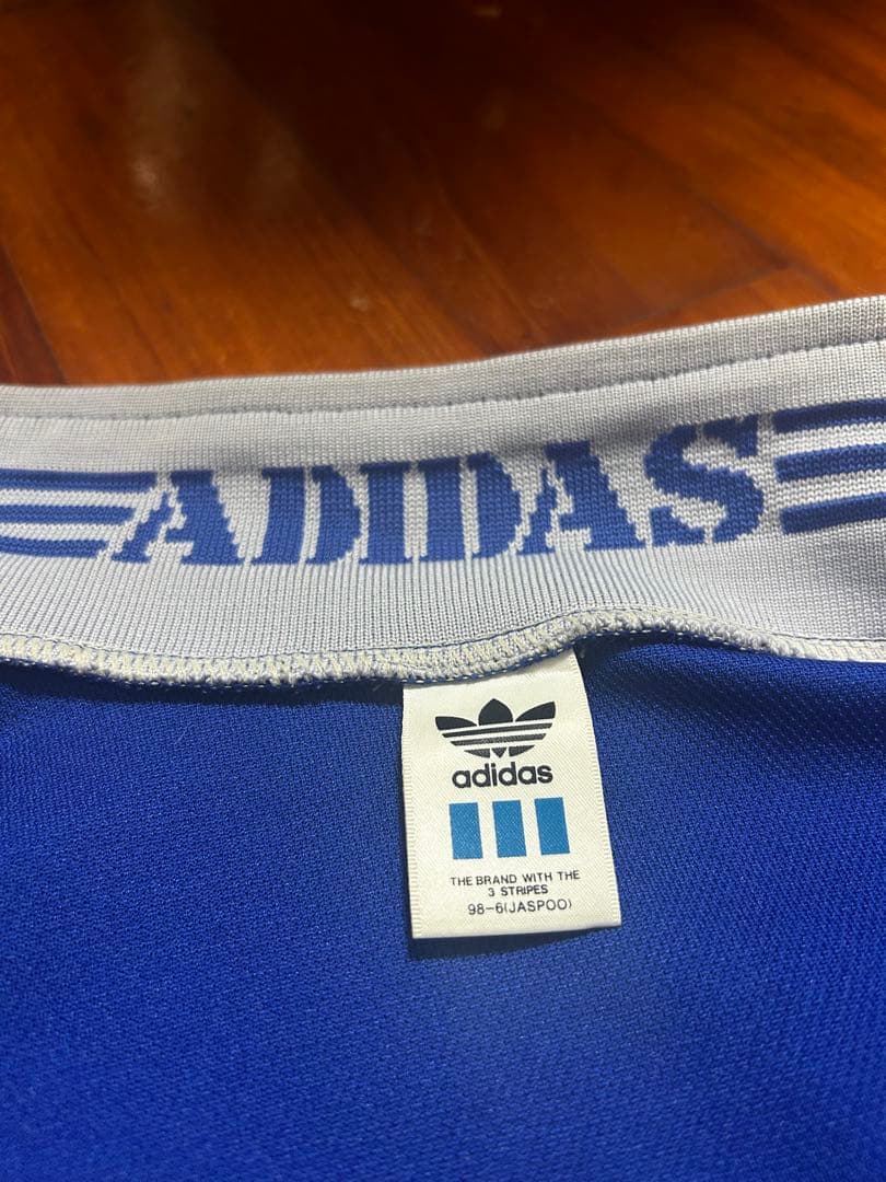 80s adidas YKK トレフォイル デサント トラックジャケット