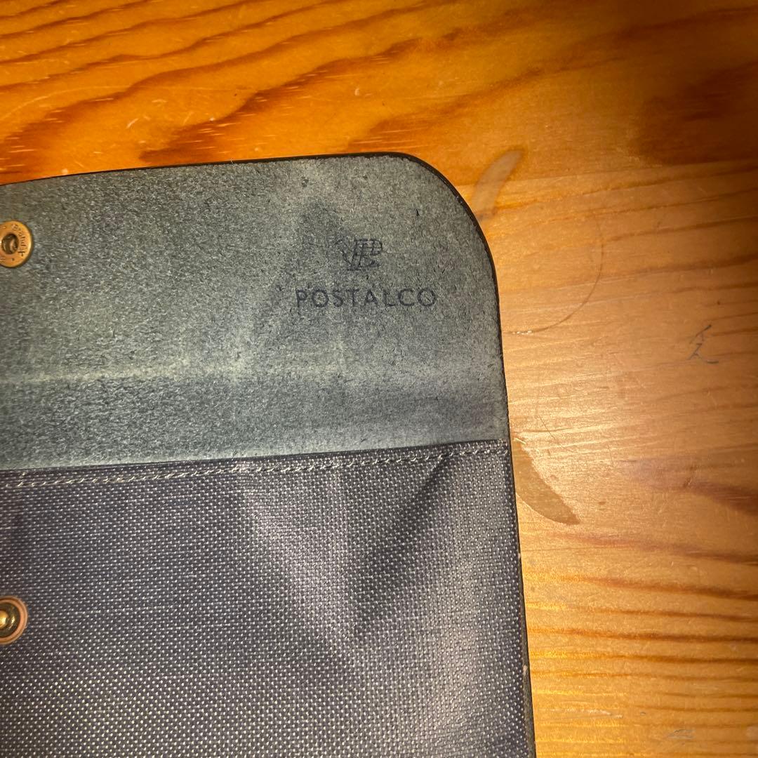 ポスタルコ スナップペンケース ネイビー