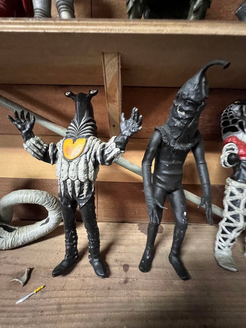 レア　ソフビ 怪獣　ウルトラマン　ウルトラQ BANDAI 円谷　海洋堂　中古