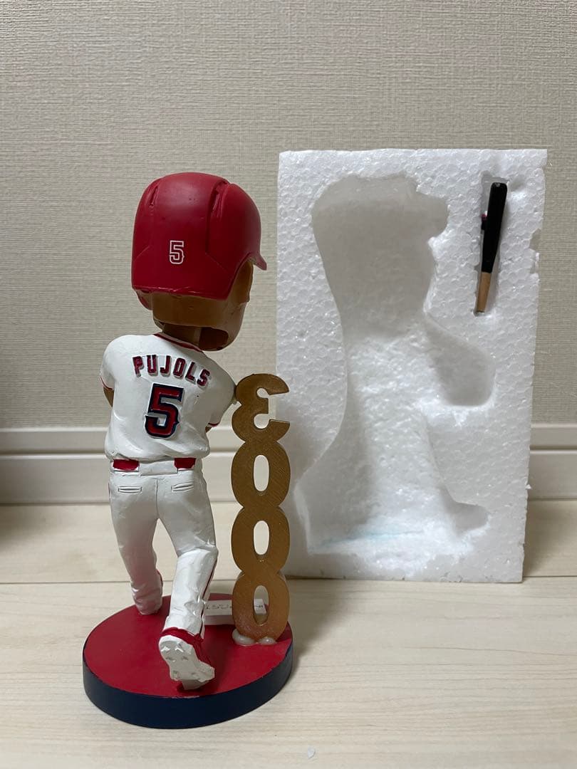 【来場者限定】プホルス PUJOLS3000本安打記念 ボブルヘッド MLB限定