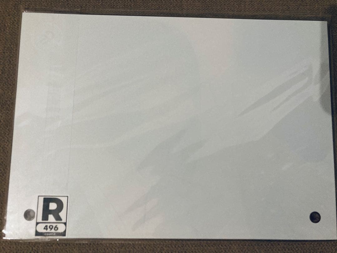 きゅーすと ラッフルくじ A賞 桜庭遥花 直筆サイン入りアクリルパネル