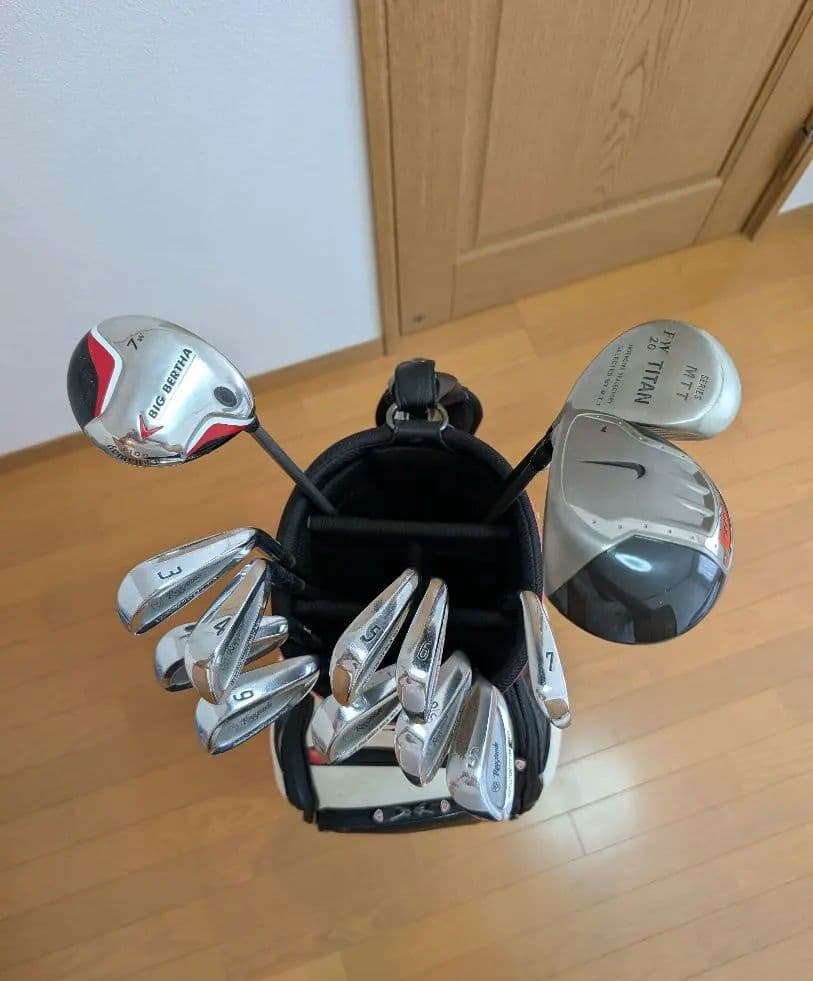 SRIXONキャディバッグ　クラブセット