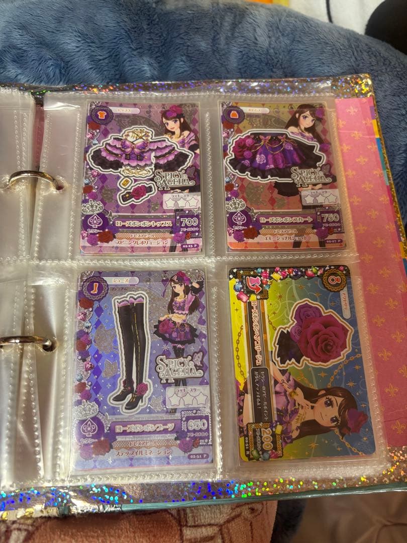 アイカツ 紫吹蘭 ローズボンボンコーデ プレミアムカード