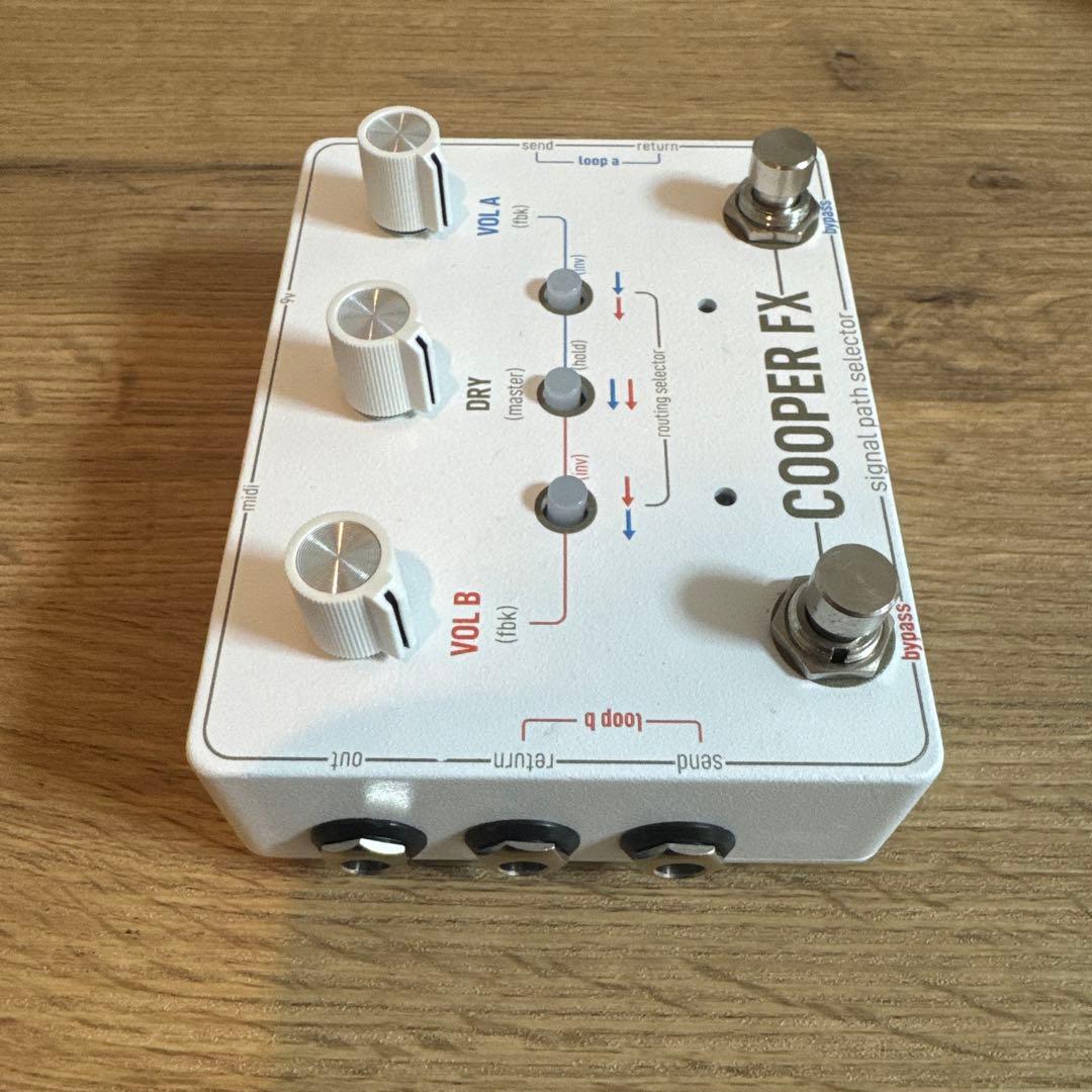 ギター Cooper FX signal path selector