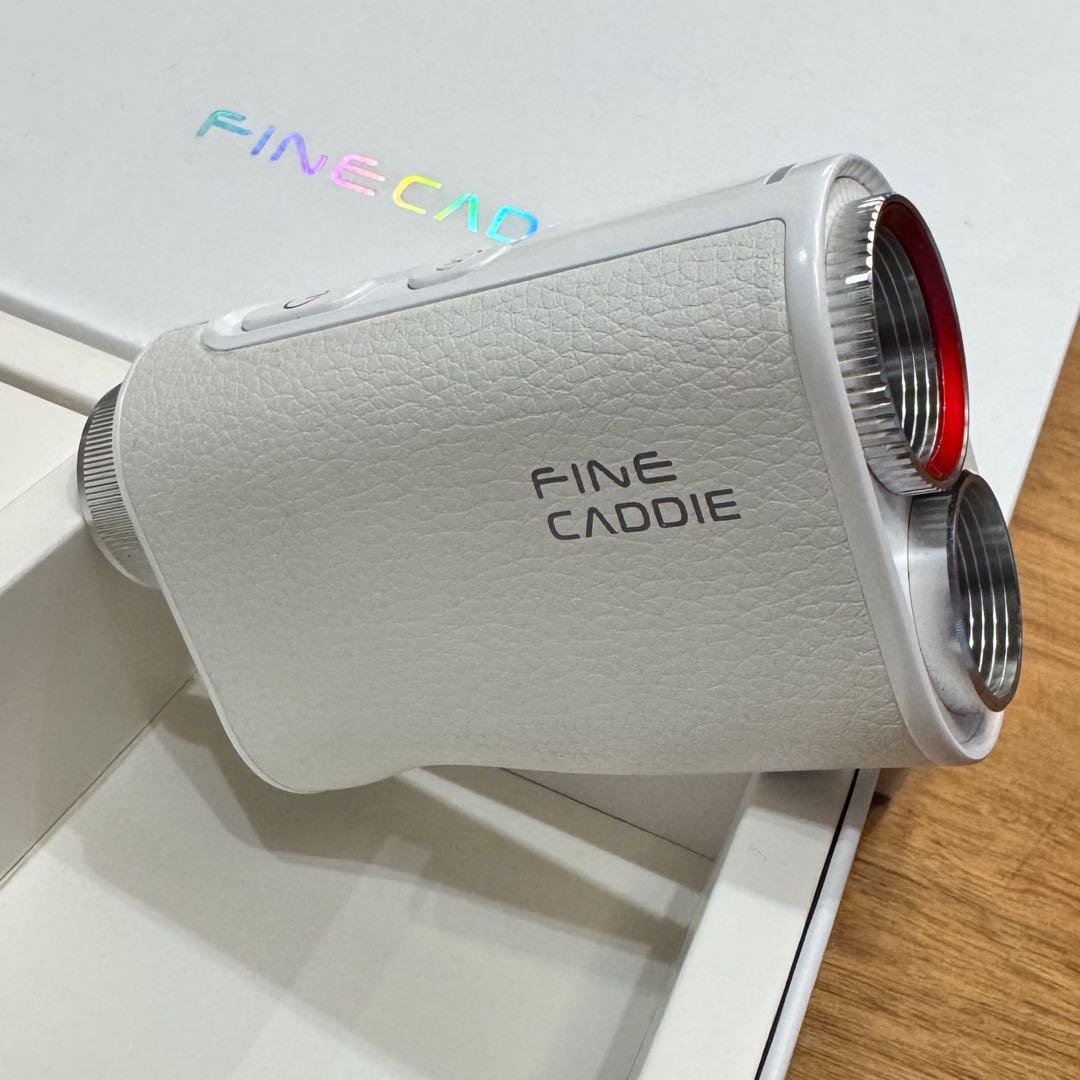 FINE CADDIE J1000 ゴルフ用距離計 ホワイト
