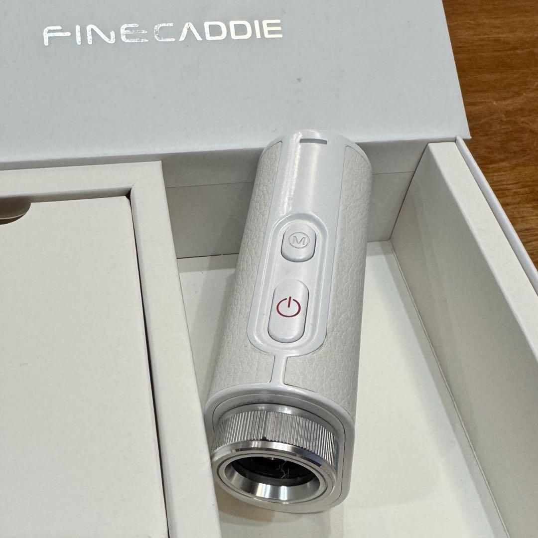 FINE CADDIE J1000 ゴルフ用距離計 ホワイト
