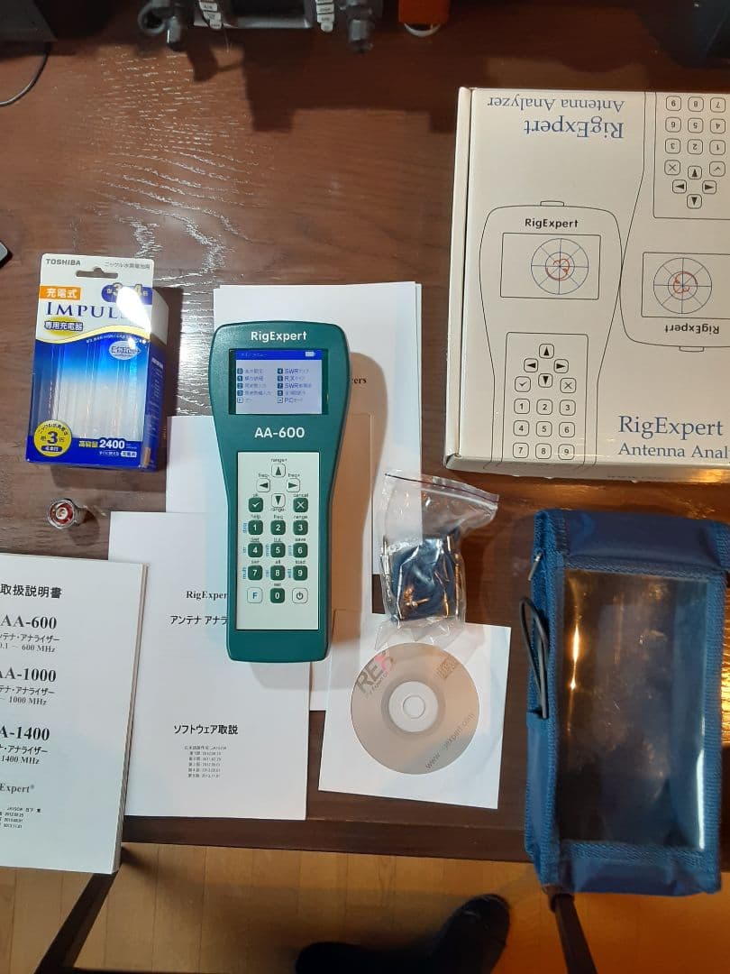 RigExpert AA-600 アンテナアナライザー