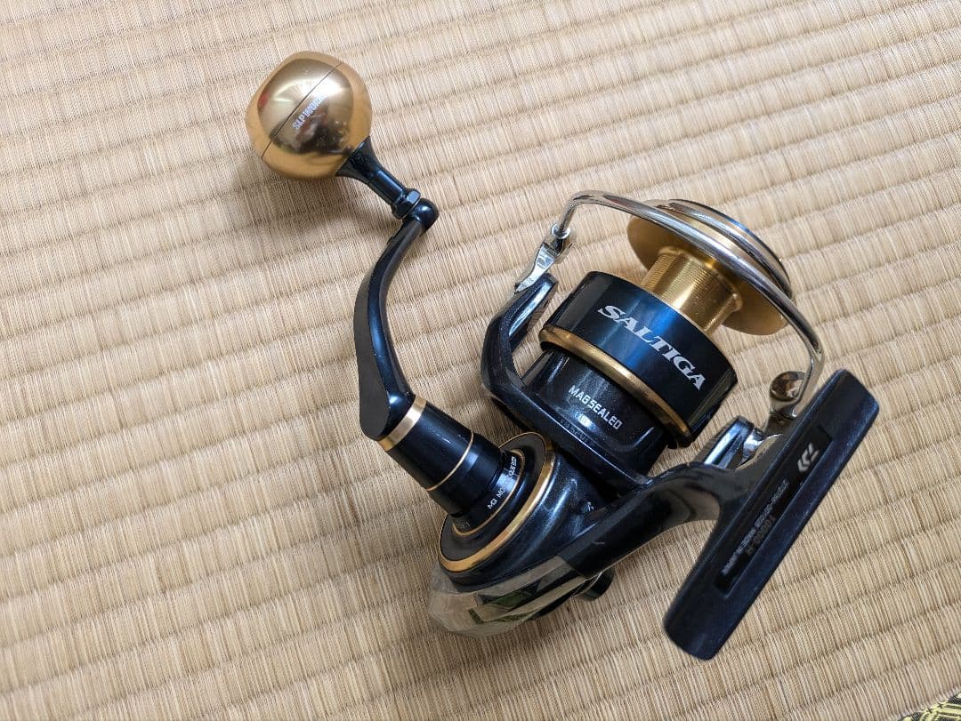 20ソルティガ10000HG＋SLPアルミラウンドノブ