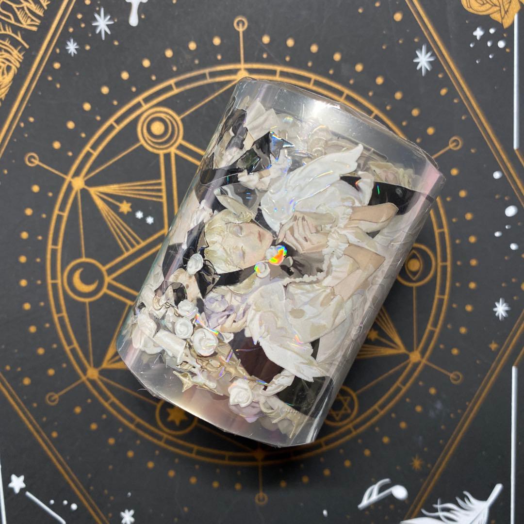 【O】海外　10m巻　貝殻光マスキングテープ　お花系/人物系/装飾系