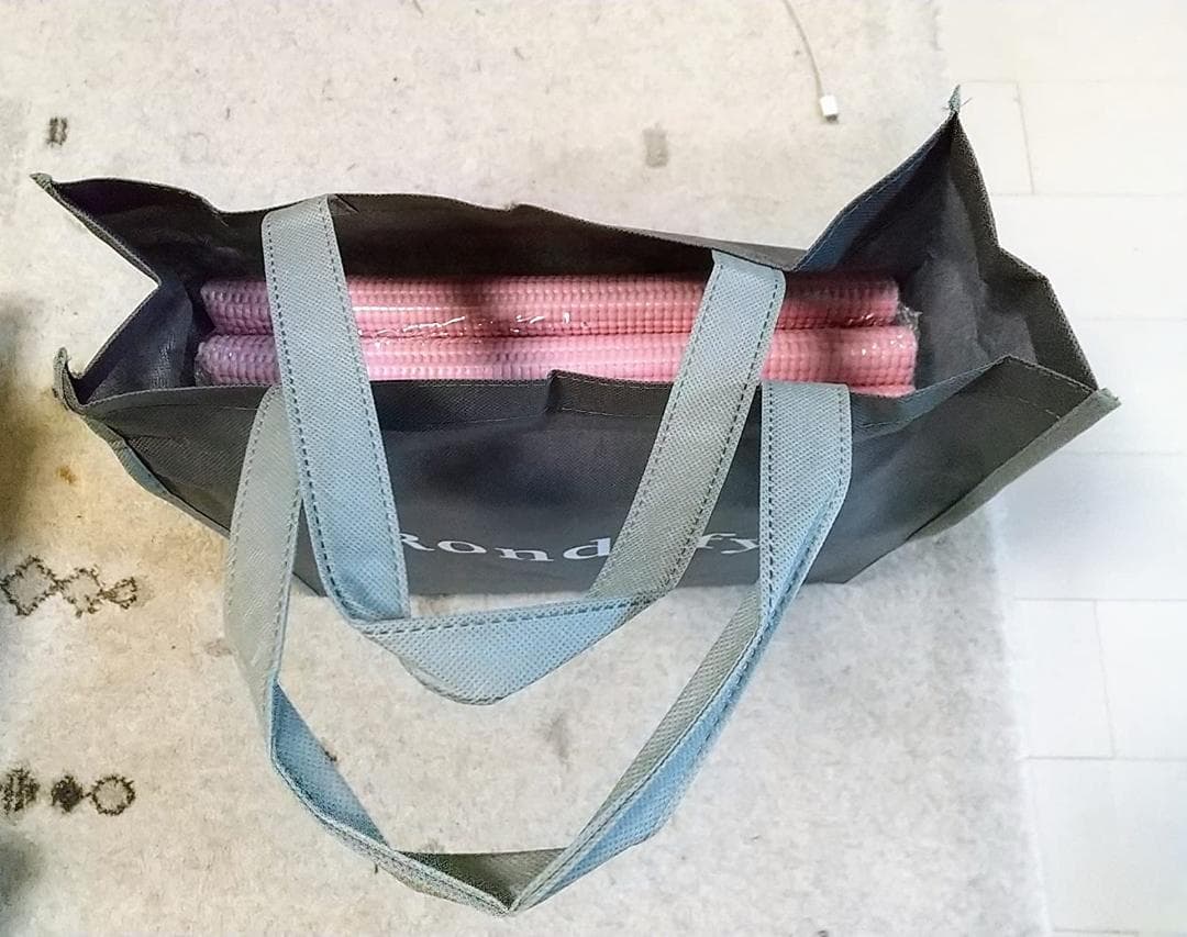 トレーニング折り畳み ヨガマット 持ち運びに便利 折りたたみ 6mm