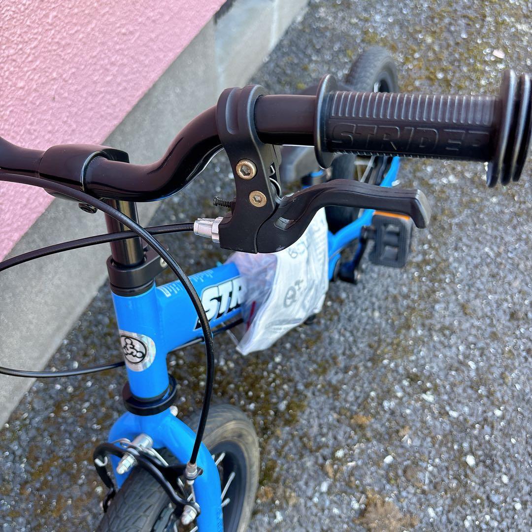 ストライダー 14x ブルー　走行少なめ　部品あり　自宅保管　自転車　人気