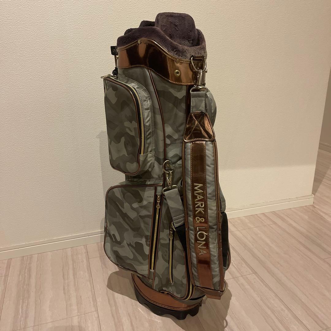 MARK & LONAカモフラージュゴルフキャディバッグ　マークアンドロナ