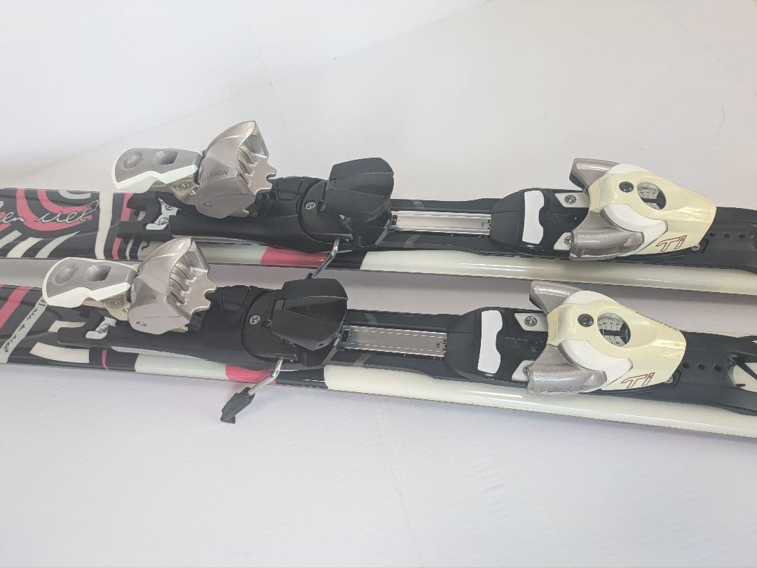 サロモン 141cm カービングスキー arc en ciel ビンディング付