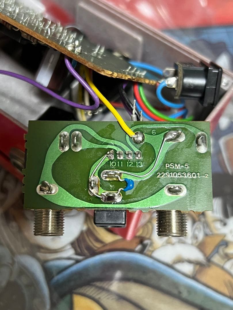 BOSS PSM-5 CENTAUR風バッファ P to P mod