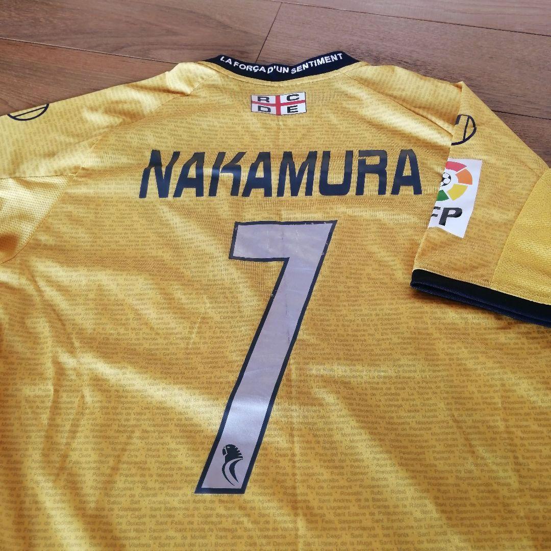 正規品 エスパニョール アウェイ 中村俊輔 ユニフォーム 横浜FC ジュビロ磐田