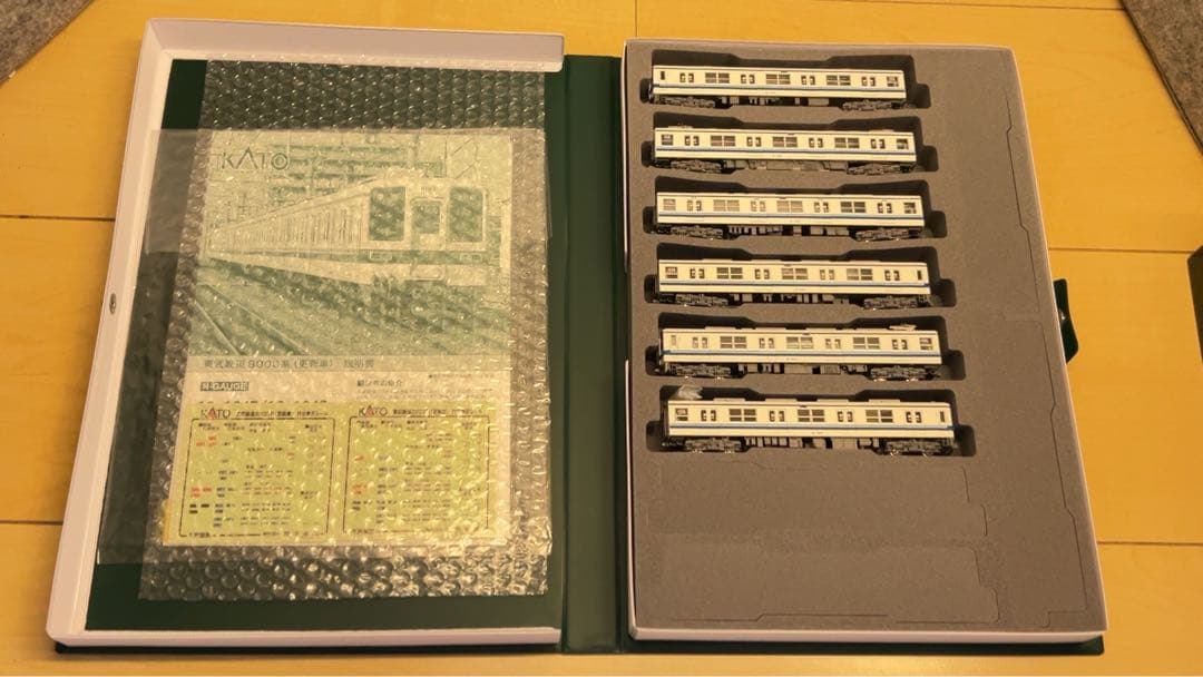 【中古】KATO 東武8000系 ディテールアップ加工済み６両