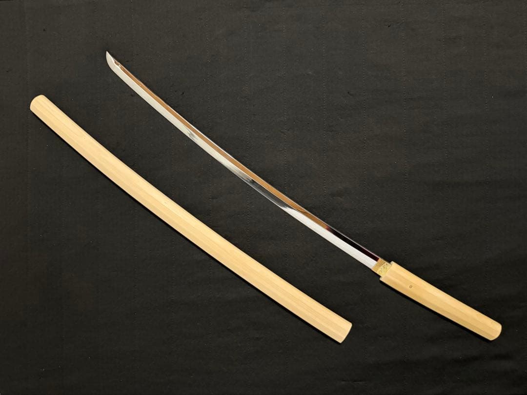 刀　かたな　剣　けん　美品　白鞘　長尺　尾形刀剣　模造刀　模擬刀　舞踊　大衆演劇