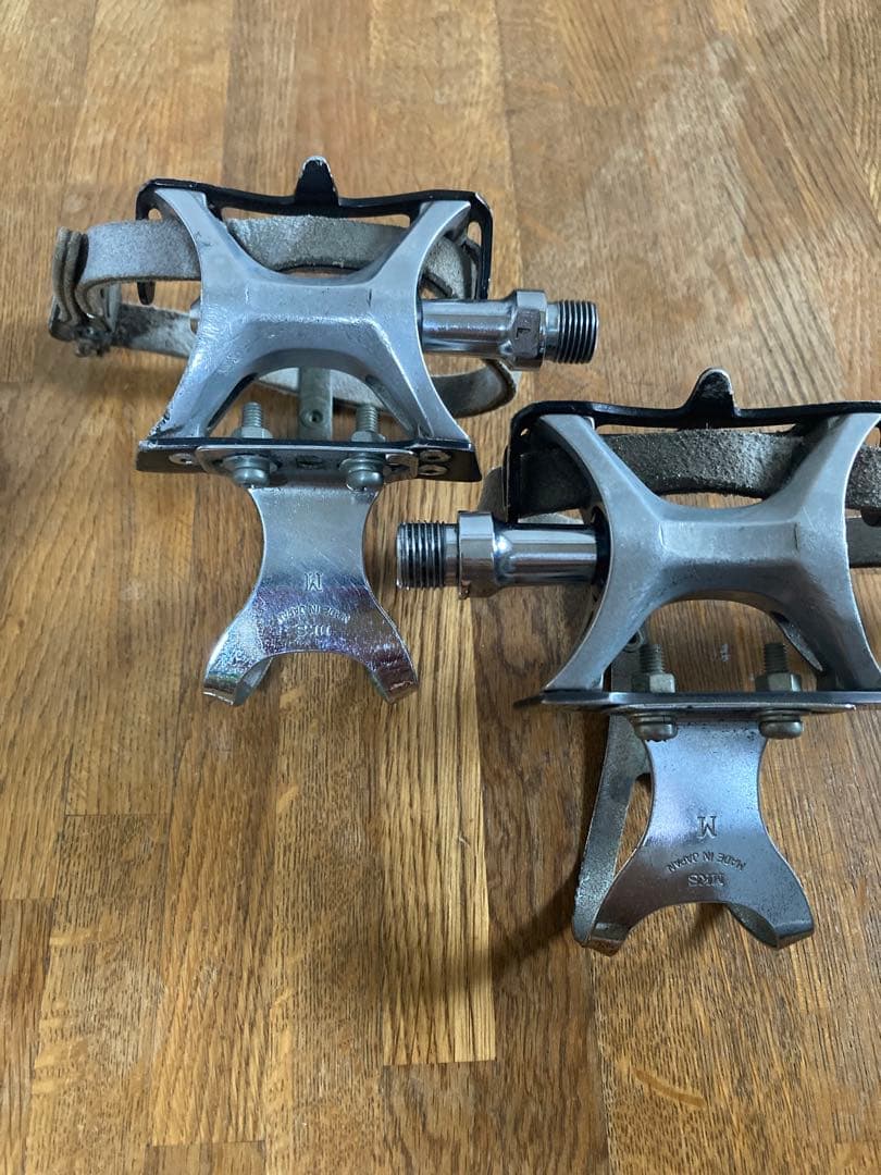 競輪 ペダル 3点セット サンツアー シュパーブプロ トシ toshi ミカシマ