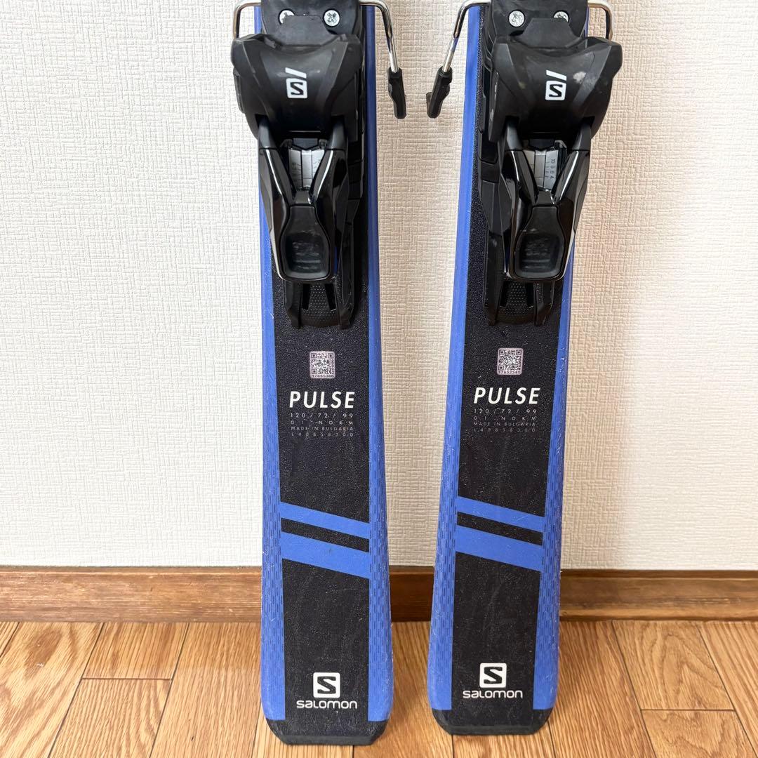 美品 SALOMON サロモン スキー板 155 PLUS ビンディング付き