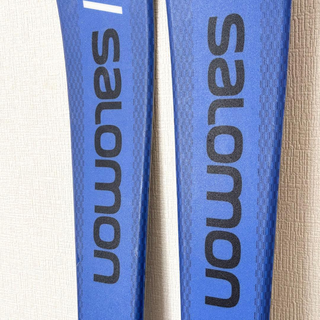 美品 SALOMON サロモン スキー板 155 PLUS ビンディング付き