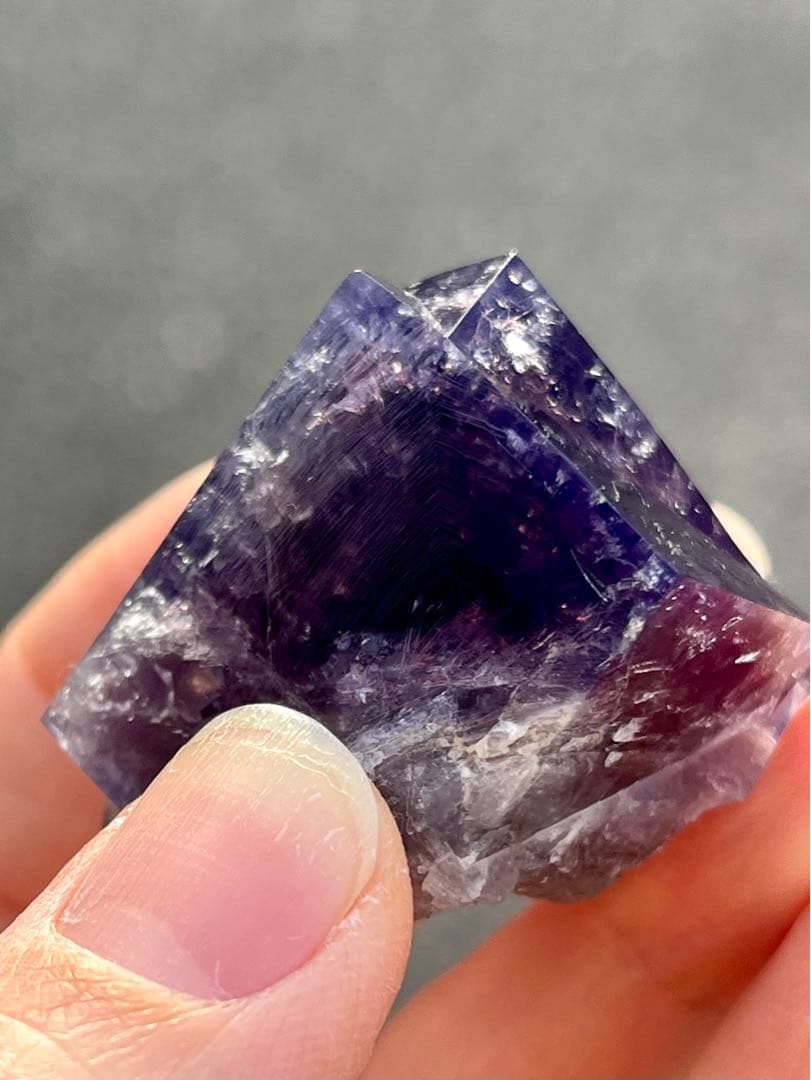 【標本no.01】フローライト Purple Rain Pocket UK