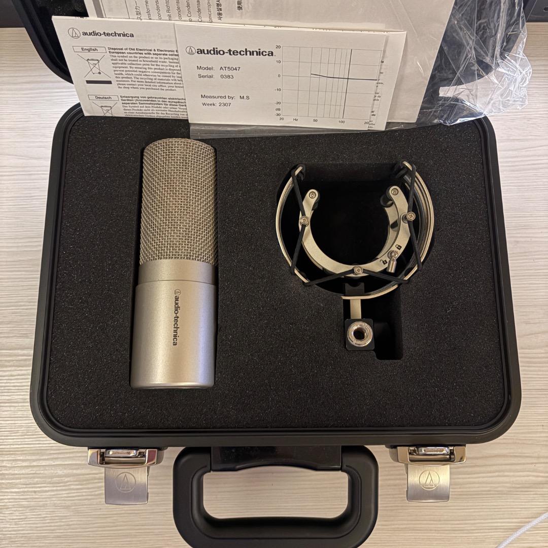 audio-technica AT5047 コンデンサーマイク
