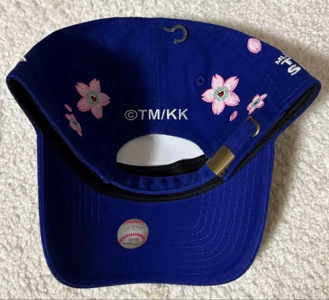 村上隆　ドジャース　　キャップ　ブルー