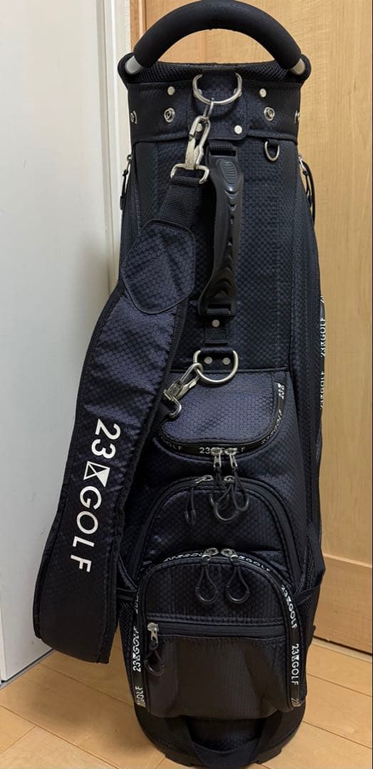 完売★23区★キャディバッグ★ゴルフ★ゴルフバッグ★レア★23区GOLF★黒