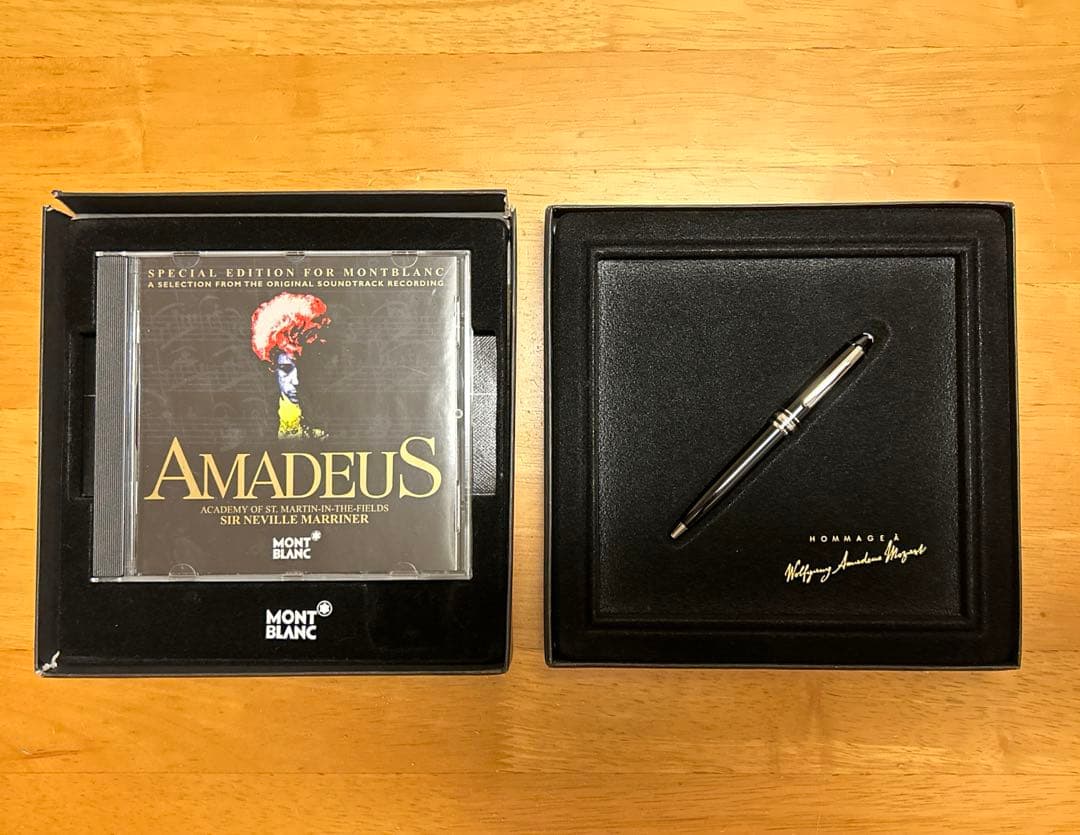 マイスターシュテュック モーツァルト プラチナラインボールペン （スモール）