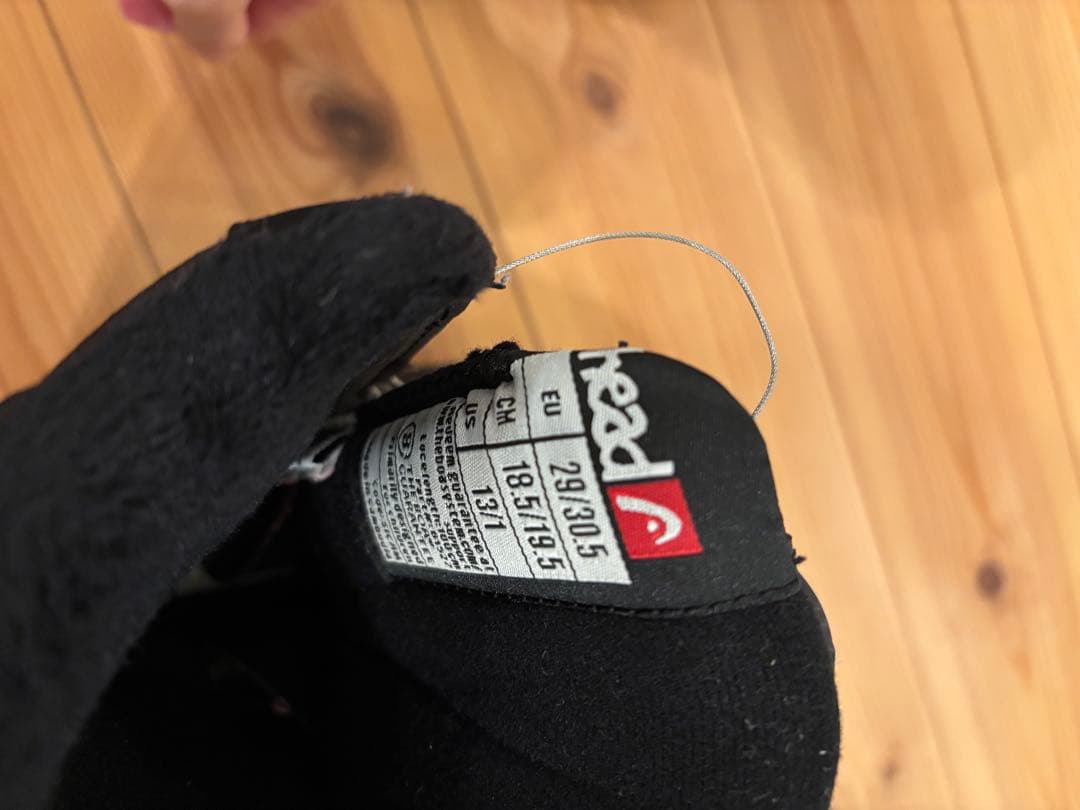 head 子ども用　スノーボードブーツ キッズ　18.5から19.5