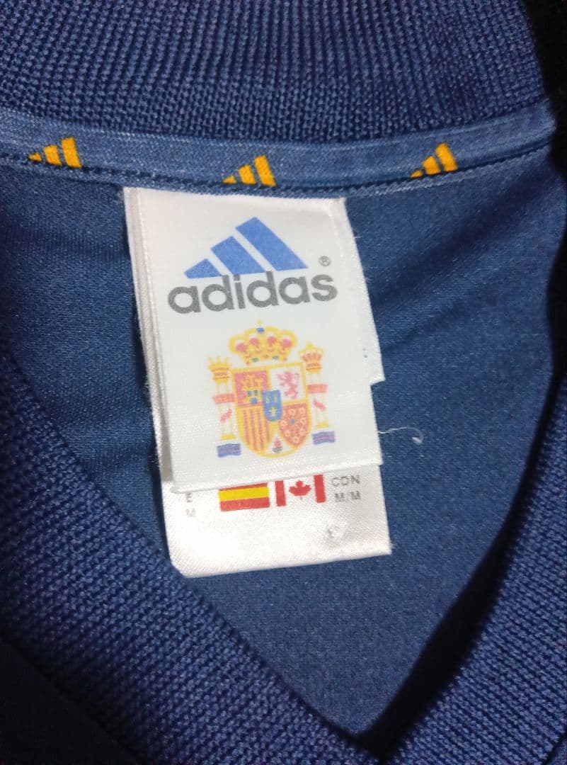 02-03 スペイン代表　3rd ラウール　7番　正規品　当時物　超貴重