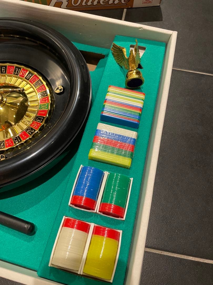 レトロ マンハッタン ルーレット はなやま玩具　人生ゲーム　ギャンブル