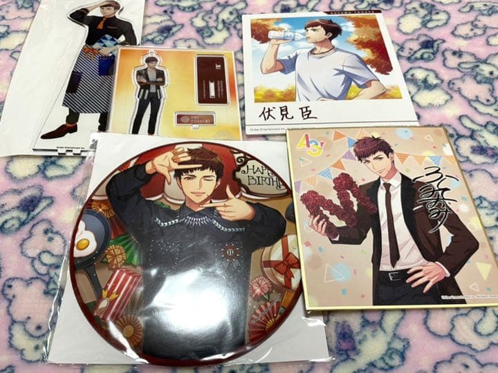 A3! 伏見臣 缶バッジ・アクスタ