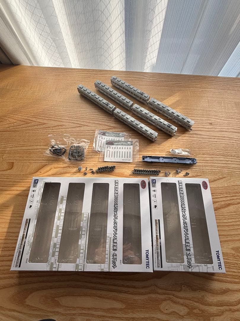 鉄コレ N化済 南海6000系(なつかしのステンレス無塗装) 4両+2両セット