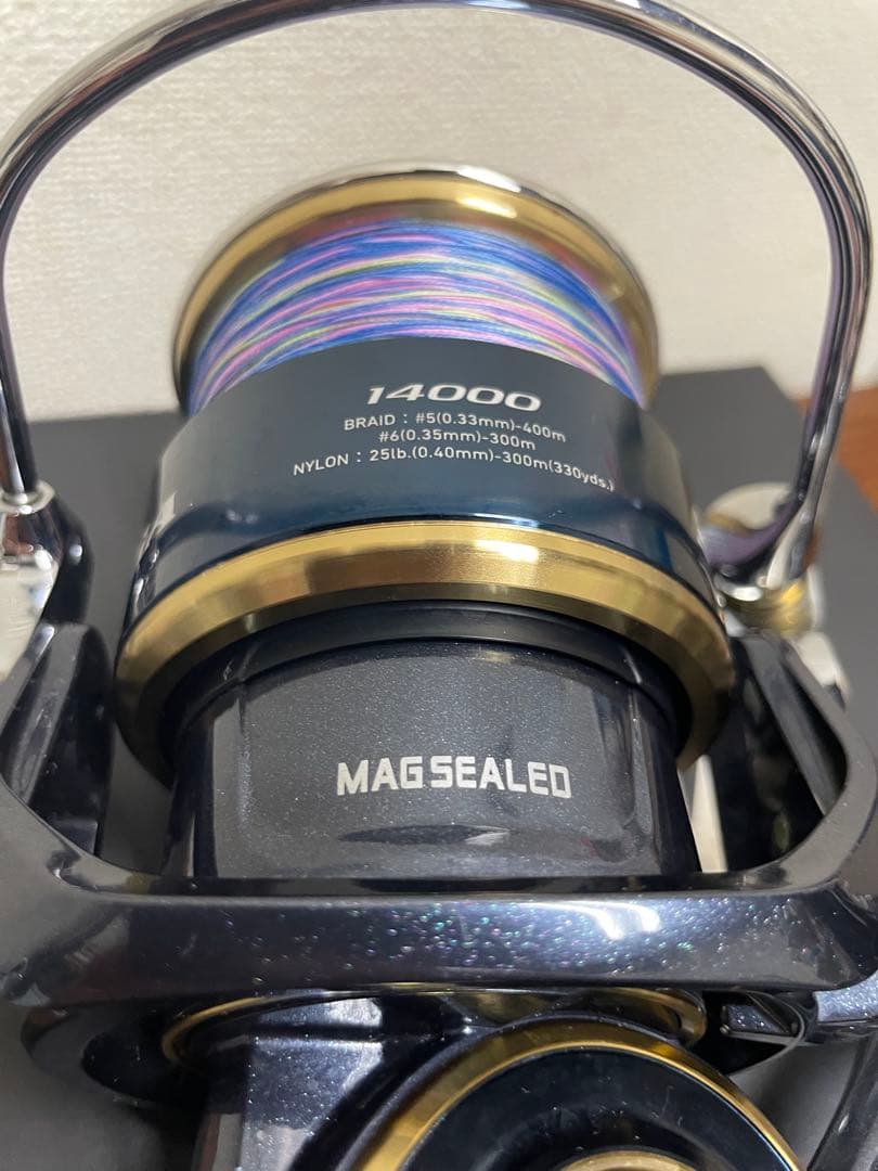 送料込み！超美品！DAIWA SALTIGA 14000-XH リール