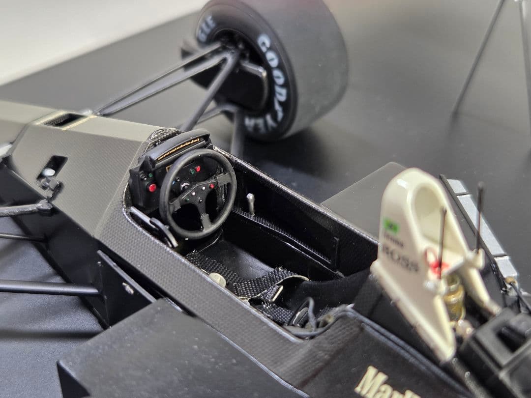 1/20 マクラーレン MP4/4 日本GP仕様 A.セナ　完成品