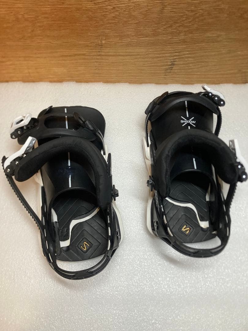 SALOMON DISTRICT スノーボード ビンディング ホワイト　S