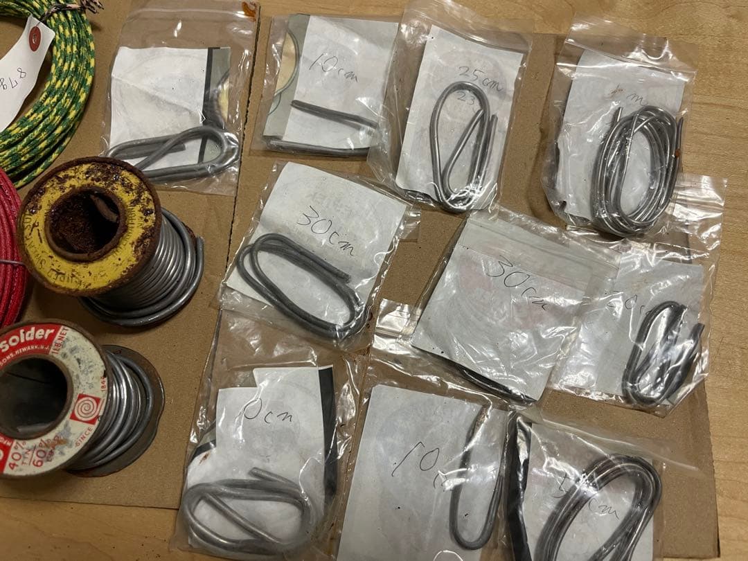 ビンテージ ハンダ ワイヤー KESTER等たくさん