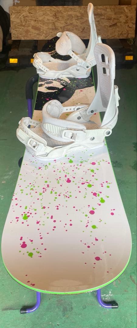 【送料込み】★ALLIANスノーボード145★UNIONバインディングセット★