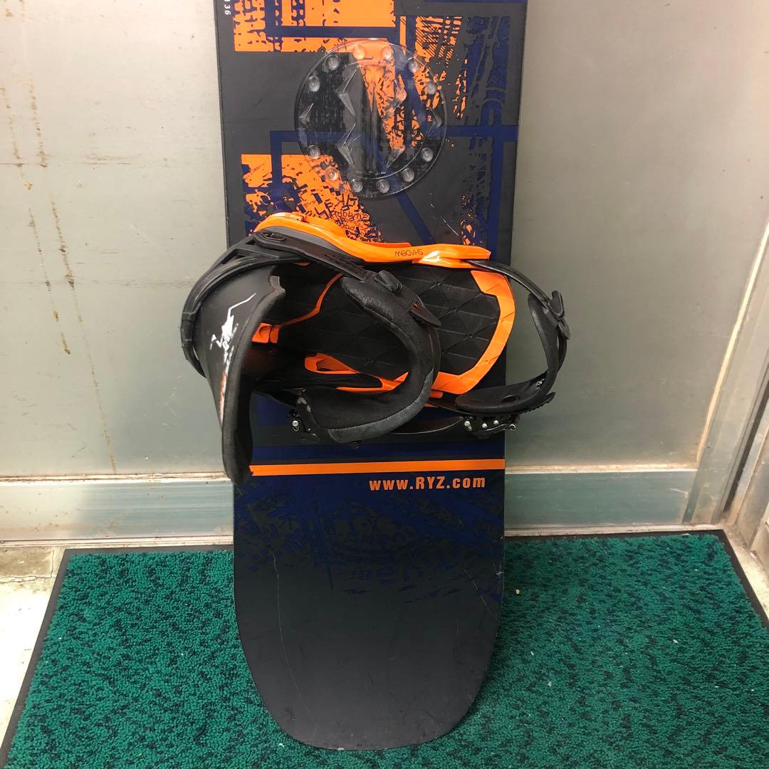 RYZ CITY スノーボード 155cm サロモンバインディング付き