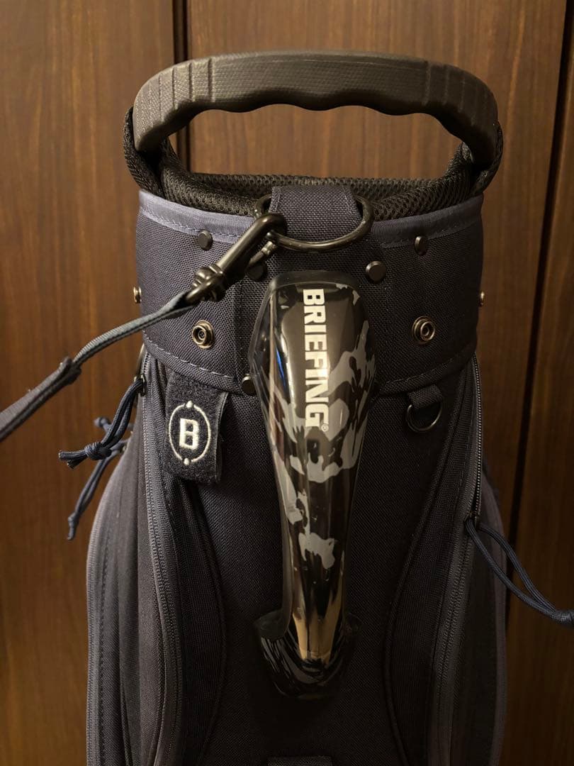 ブリーフィングキャディバッグ　CR-5 #02 ゴルフバッグ ネイビー