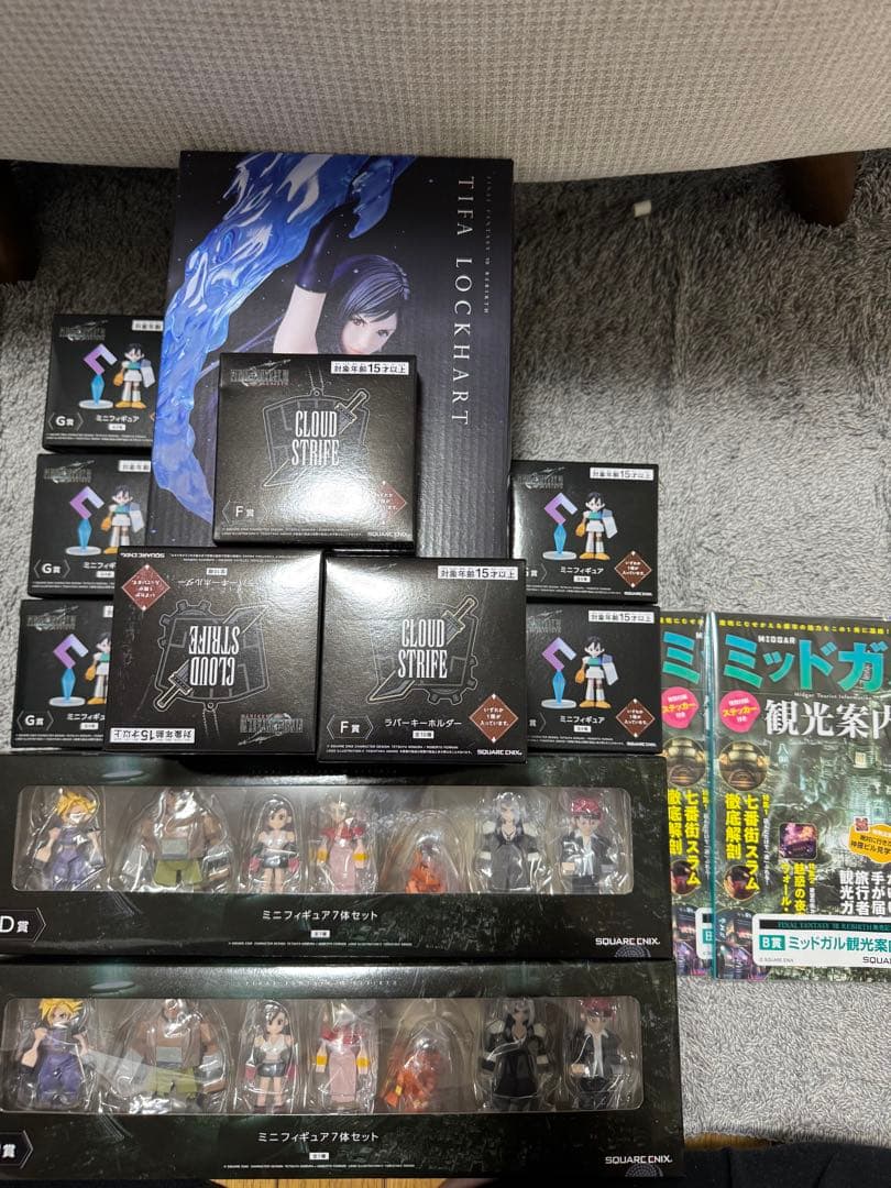 ファイナルファンタジー　ティファ　フィギュア　一番くじ