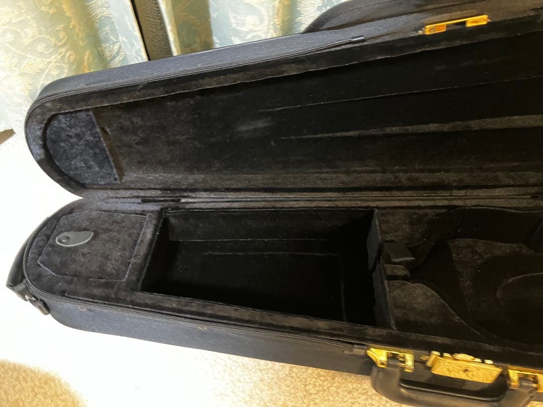 数回持ち出し品　スーパーライト　バイオリン　ケース　ブラック