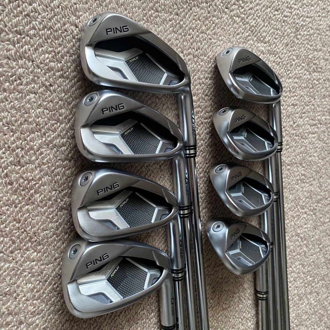 PING G430 アイアン　5〜W・45・50 8本セット