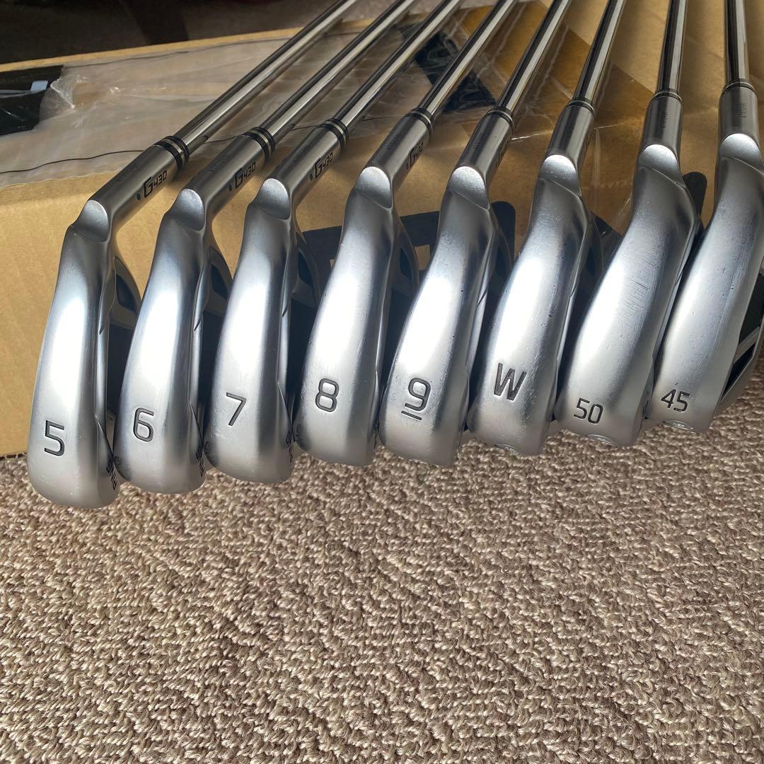 PING G430 アイアン　5〜W・45・50 8本セット