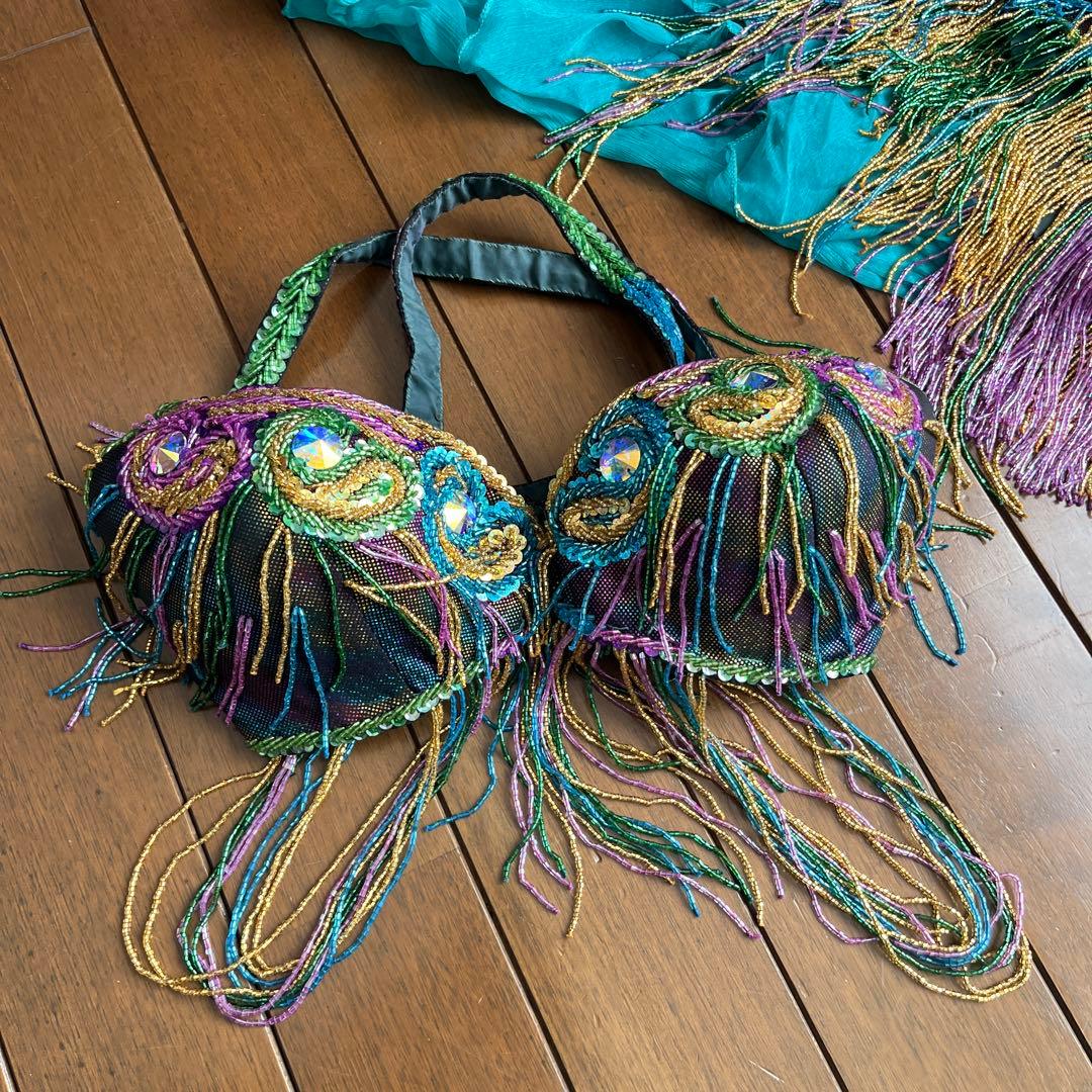 ベリーダンス 衣装　セットアップ　ブラベルト