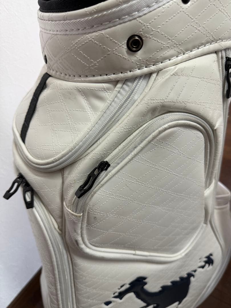 モ*ん様 オークリーOAKLEY SKULLキャディバッグ 9.5型やや使用感あ