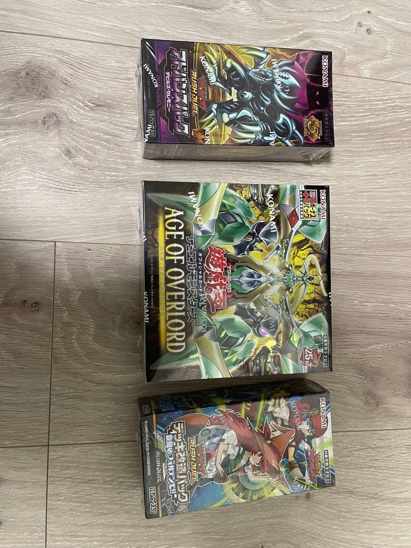 遊戯王　Box まとめ売り　未開封　4Box