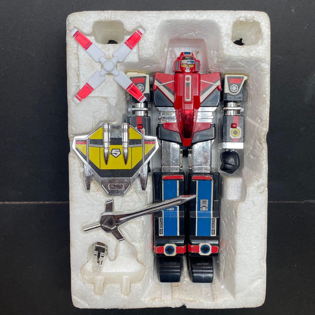 プラデラ　マスクマン　グレートファイブ　箱付き　1987年製　開封品